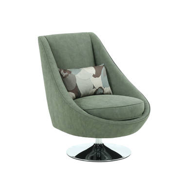 Mint green swivel discount chair